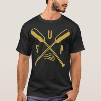 SUPシャツパドルボードスタンドアップパドルヴィンテージR Tシャツ