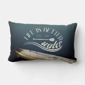 SUPスタンドアップパドリングホームの装飾 ランバークッション (裏面)