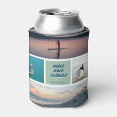SUPスタンドアップパドルボードパドルギフトアクセサリー 缶クーラー (缶正面)