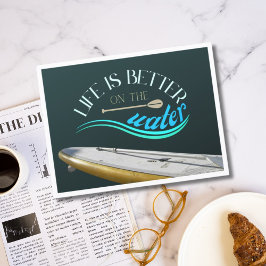 SUPスタンドアップパドル休暇 ポストカード