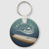 SUPスタンドアップパドル装飾レトロ キーホルダー (正面)