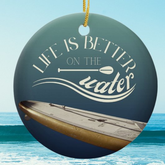 SUPスタンドアップパドル装飾 セラミックオーナメント