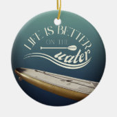 SUPスタンドアップパドル装飾 セラミックオーナメント (正面)