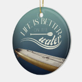 SUPスタンドアップパドル装飾 セラミックオーナメント (左)