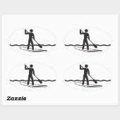 SUPステッカー 楕円形シール (シート)