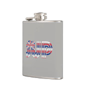 SUPハワイフラッグレトロ フラスク (左)