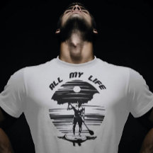 SUPパドルボード上の男 – SUP – 私のすべての人生