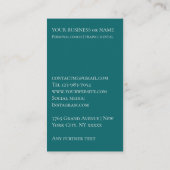 SUPボードパドルパドルレンタルショップ 名刺 (裏面)