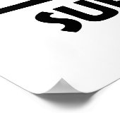 SUPヨガスタンドアップパドリング ポスター (角)