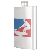 SUPロゴ(パロディ) フラスク (左)