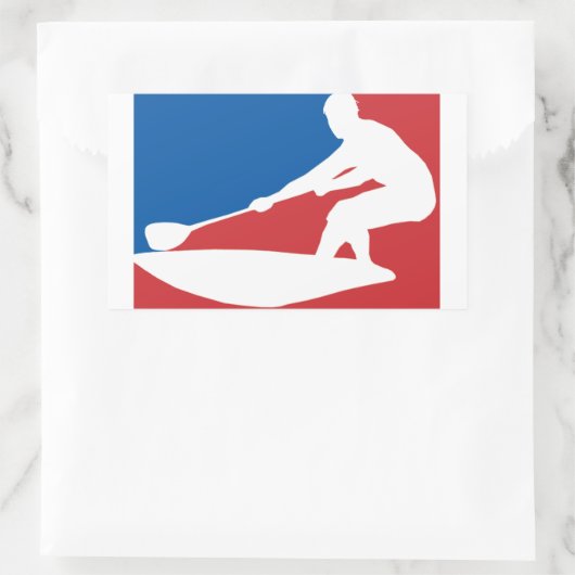 SUPロゴ 長方形シール (バッグ)