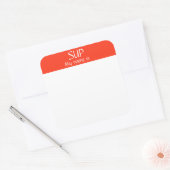 SUP名タグステッカーバッジおもしろいパーティー スクエアシール (封筒)