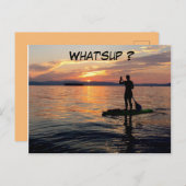 SUP（スタンドアップパドルボード） ポストカード (正面/裏面)