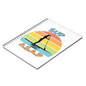 SUP ASAPスタンドアップパドル ノートブック (左側)