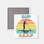 SUP ASAPスタンドアップパドル マグネット (正面/裏面)