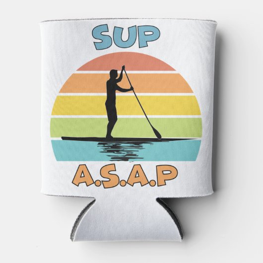 SUP ASAPスタンドアップパドル 缶クーラー (正面)