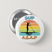 SUP ASAPスタンドアップパドル 缶バッジ (正面&裏面)