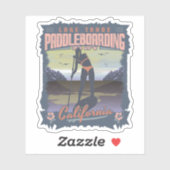 SUP - LAKE TAHOEカリフォルニア シール (シート)