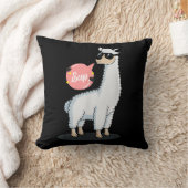 Sup Noドラマラマ動物愛好家素晴らし可愛おもしろいい クッション (ブランケット)