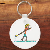 SUP Stand Up Paddleboard キーホルダー (正面)