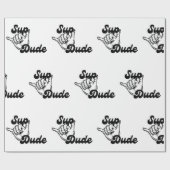 SupDudeラッピング紙 ラッピングペーパー (フラット)