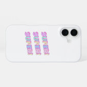 「SUPER」と入ったiPhoneケース iPhone 16ケース (裏面横)