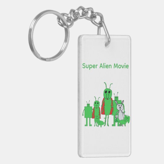 Super Alien Movie Full Character Keychain キーホルダー (正面左)