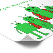 Super Alien Movie Poster (Customizable) ポスター (角)