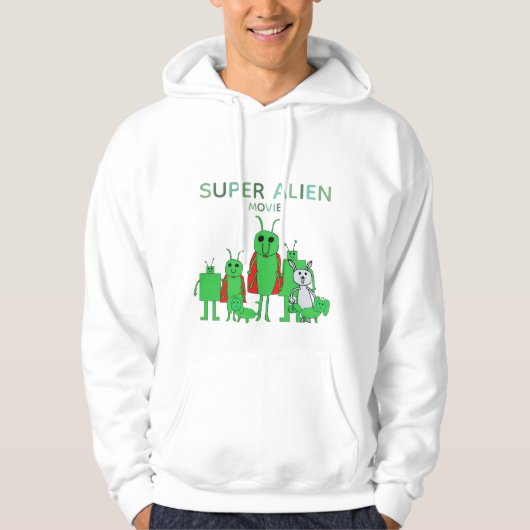 Super Alien Movie Sweatshirt w/Cast パーカ (正面)