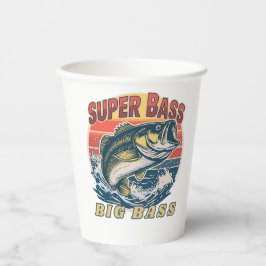 Super Bass Big Bass 紙コップ