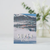 Super Besse Station de ski ポストカード (スタンド正面)