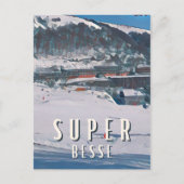 Super Besse Station de ski ポストカード (正面)