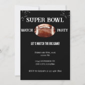 Super Bowl Invitation 招待状 (正面)