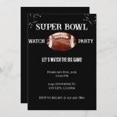 Super Bowl Invitation 招待状 (正面/裏面)