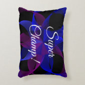 Super Champ Geometric Accent Pillow アクセントクッション (正面(垂直))