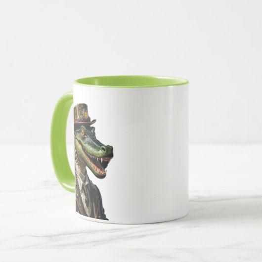 Super classe le crocodile. マグカップ (正面左)
