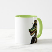 Super classe le crocodile. マグカップ (正面右)