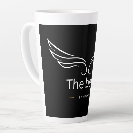 Super Coffee Cup Design – Bold & Heroic Style for カフェラテマグ (左アングル)