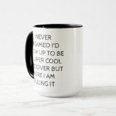 Super Cool Caregiver Mug – Funny Gift for Caregive マグカップ (正面左)