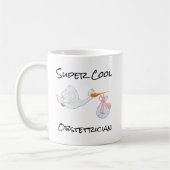 SUPER Cool ObstetricianCoffee Mug コーヒーマグカップ (左)