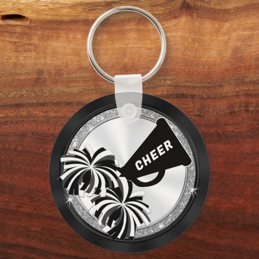 Super Cute Cheer Goodie Bag Stuffers, Personalized キーホルダー (裏面)