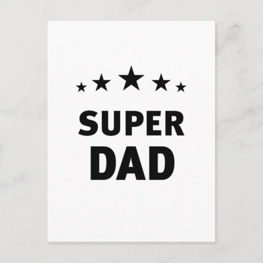 Super Dad ポストカード (正面)