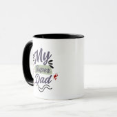 Super Dad Coffee Mug – Hero Dad Gift Idea マグカップ (正面左)