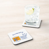 Super Dad Crown Father's Day Custom Photo コースター (右側)