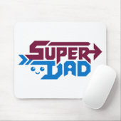 Super Dad Gamer Gift – Cute Retro マウスパッド (マウス)