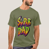 Super Dad in 3 D Tシャツ (正面)