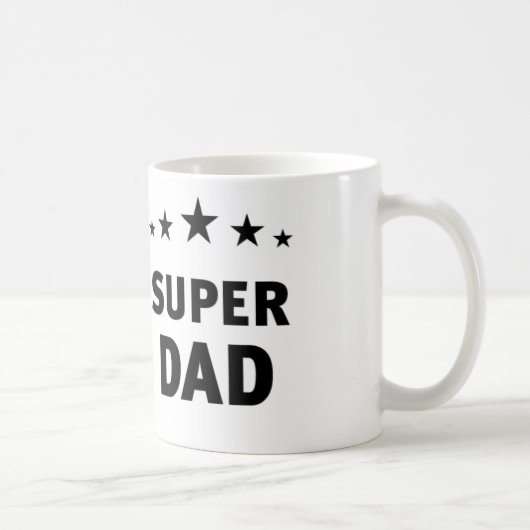 Super Dad – Kaffe/Tee Tasse コーヒーマグカップ (右)