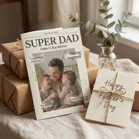 Super Dad Personalized Father’s Day Card – Custom  シーズンカード