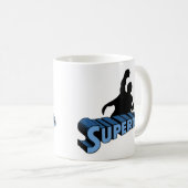 Super Dad. Super Papa. Súper Papá コーヒーマグカップ (正面右)