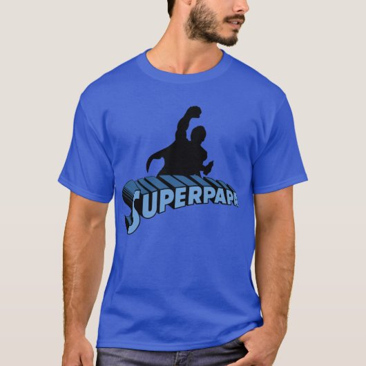 Super Dad. Super Papa. Súper Papá Tシャツ (正面)
